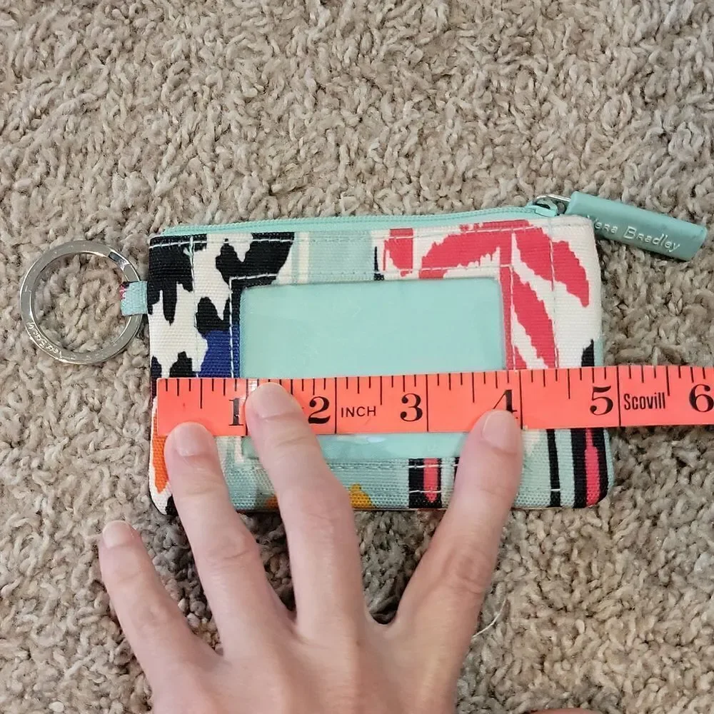 Vera Bradley ID Keychain Wallet • Pueblo Southwest Pattern • Retired
